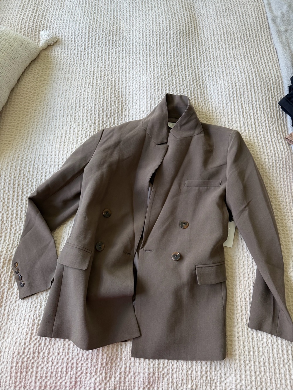 Astr Neutral Taupe Blazer